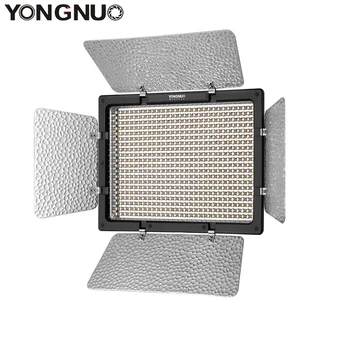 YONGNUO YN600L II YN600II 600 LED Video Světlo Panel s AC Napájecí Adaptér, Studio Osvětlení 3200-5500K stmívatelné