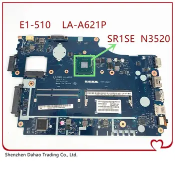 Z5WE3 LA-A621P Pro Acer Aspire E1-510 E1-510G Laptop základní Desky notebook pc základní deska NBC3911001 NB.C3911.001 SR1SE N3520
