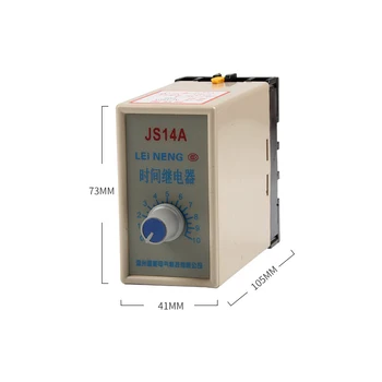 Časové relé JS14A Tranzistor typu AC36V 110V 220V 380V Vysoce kvalitní