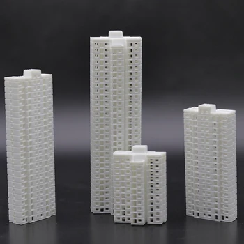 1:500-800 měřítku Bílá Budova Budova Model Budovy Byt Hračku ABS Písek Tabulka Materiálu na Výrobu Stavebních Miniaturní Krajiny