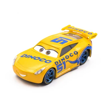 1:55 Disney Pixar Cars 3 Diecast Kovové Nová Role Auta Hračky Jackson Bouře Výzva Blesk McQueen Model Hračka Dárek K Narozeninám