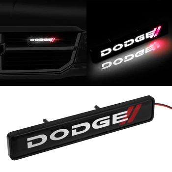 1 ABS Chrom Přední Kapotu Chladiče LED Dekorativní Světlo pro Dodge Challenger RAM 1500 Nabíječka Avenger Ráže Nitro autodoplňky