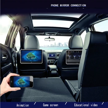10.1 palcový Auto Opěrky hlavy Monitor MP5 Přehrávač Mirror link HD 1080P FM Bluetooth Monitor S USB/SD Multimediální Přehrávač