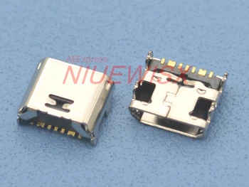 100pc nový 7 PIN na 7pin mini micro usb nabíjení nabíjecí konektor konektor konektor doku zásuvka portu pro Samsung i9082 i9080 i879 i8552 i869