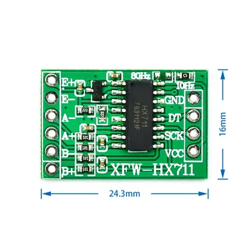10pcs/lot HX711 Modul o Hmotnosti Senzor Specializované REKLAMNÍ Modul Pro