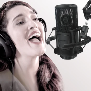 2020 Nové BM1000 Studio Počítače Mikrofon Karaoke Microfono Microfone Condensador pro Nahrávání Streaming Herní Youtuber