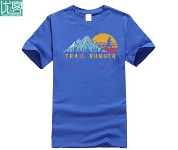 2020 Nové Letní Ležérní Tričko Trail Runner - Retro Styl Vintage Podíly T-Shirt