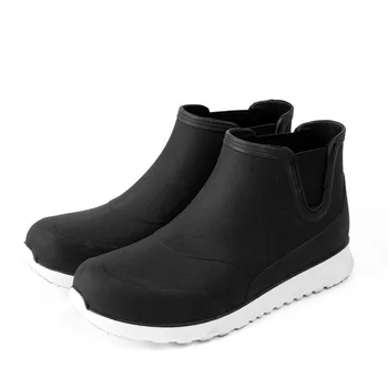 2020 nové módní pánské nízké top nepromokavé a protiskluzové déšť boty kuchyňské pracovní boty pár je krátký déšť boty