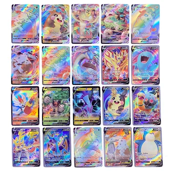 2020 Nové Pokemoning Bitva Karetní Hra Vmax karty KARTY Karty GX TAG TEAM Verze, Druh, Děti, Hračka, Dar