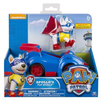 2020 Originální Paw Patrol Super Apollo Everest Tracker ryder skye akční obrázek Anime psí hračky, Děti, Narozeniny, Vánoční dárek