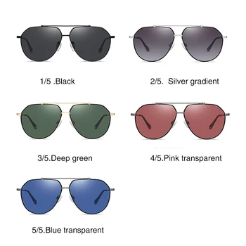 2021 Nový Trend Kvalitní Slitiny Pánské Originální sluneční Brýle Polarizované Sluneční brýle, Ženy Letectví Zrcadlo Brýle Oculos de sol
