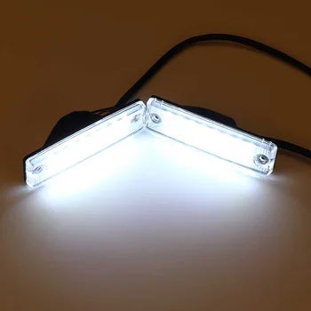 2ks Auto LED spz osvětlení spz Lampy White Chyba, Zdarma Led světlo pro Toyota 4Runner 1996-2020 pro Sequoia 2008-2019