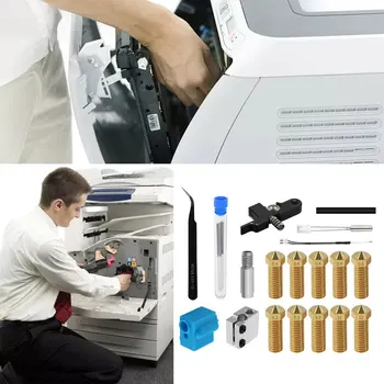 3D Tiskárna Termistor Topení Trubka Hrdlo Sada Příslušenství Vhodné Pro Sidewinder X1/Genius Silikon Set