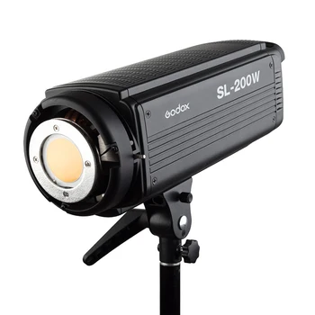 3x Godox Nepřetržitého Osvětlení SL-200W CRI93+ 16 Kanálů 5600 200W LED Video Světlo Kit +120cm Octa Softbox +2,8 m Stojan +Výložník Paže