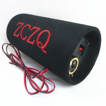 5-palcový Válcový Pasivní Subwoofer Speaker Box Audio Zesilovač Externí Reproduktory Ne Deska