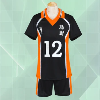 9 Stylů Haikyuu Cosplay Kostým Anime Karasuno Vysoké Školy Volejbalový Klub Hinata Shyouyou Kageyama Sportovní Dresy Jednotné