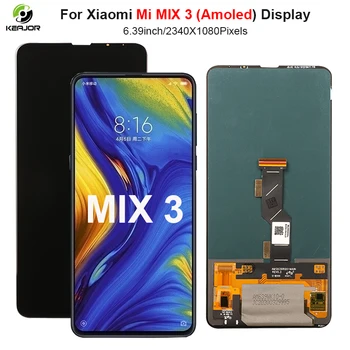 Amoled Displej Pro Xiaomi Mi Mix 3 LCD Displej Dotykové Obrazovky Náhrada Za Xiaomi Mi Mix3 Mix 3 LCD Screen Digitizer Shromáždění