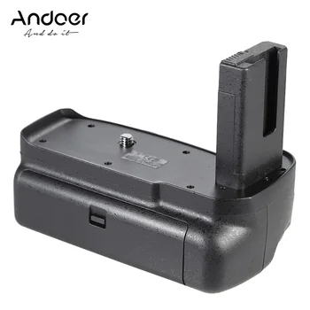 Andoer BG-2F Vertikální Bateriový Grip Držák pro Nikon D3100 D3200 D3300 DSLR Fotoaparátu EN-EL 14 Baterie