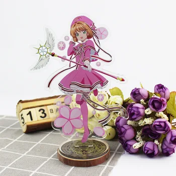 Anime Cardcaptor Sakura Akryl Stojan Model Roztomilé Anime Dívka Akryl Stojan Akční Obrázek Dekorace DIY Cosplay Sběratelské Dárky