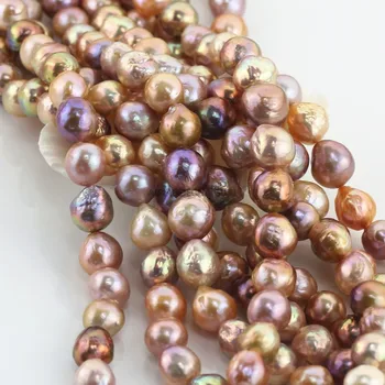 APDGG Originální Přírodní 12-13mm AA speciální edison purple pearl prameny volné korálky ženy lady šperky DIY