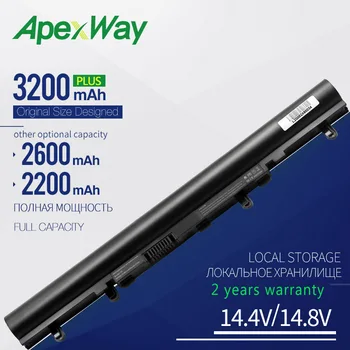 Apexway 14.8 V Nový Laptop baterie pro ACER Aspire V5 V1 V5-171 V5-431 V5-431G V5-471 V5-531 V5-571 V5-571PG V5-551-8401 AL12A32