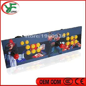 Arkádové hry konzole 2 hráče joystick controller USB k PC arcade joystick, tlačítka