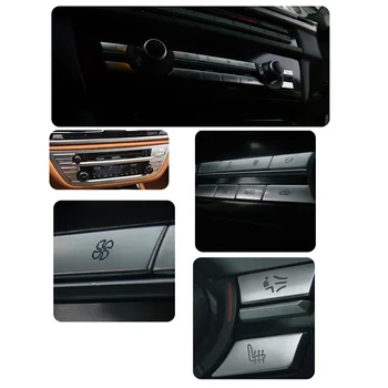 Auto Klimatizace je Číslo CD, Knoflíky, Flitry Dekorace Kryt Střihu pro BMW 5 6 7 Series 5GT F10 F18 F07 F06 F12 F13