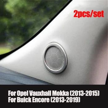 Auto Příslušenství Reproduktor Audio Prsten Stranách Dekorace Střihu Kryt Pro Opel, Vauxhall Mokka 2013 -/Pro Buick Encore 2013-2019