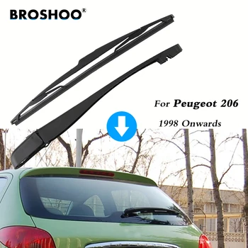 BROSHOO Auto Zadní Stěrač Čepel Nože Zadní Stěrač Rameno Pro Peugeot 206 Hatchback (od Roku 1998) 355mm Auto Styling
