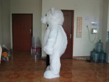 Bílý Medvěd maskot kostým DIY kostýmy cosplay karneval kostým na maškarní pro Halloween party akce