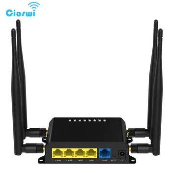 Cioswi WE826-T2 4G WiFi Router 3G Mobilní WiFi 4G LTE Router, Modem se SIM Card Slot Wi-fi Repeater, 2,4 Ghz Bezdrátové WiFi Router