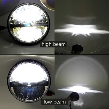 CO SVĚTLO 7 Inch 80W LED Světlometů Hi/Lo 12V, Mlhové Světlo DRL Auto Jízdy Parkovací Světla pro Jeep Hummer, Land Rover Lada Auto-Styling