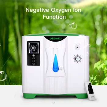 DEDAKJ Přenosný Koncentrátor Kyslíku Generátor Oxygene Stroj na Výrobu Péče Kyslíku Generování Stroj anglická Verze DE-2A 2L-9L