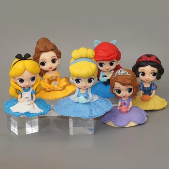 Disney Q Posket Sofia /Snow White/Alice/Bella/Mořská panna princezna Hračky, Panenky Aurore PVC Anime Panenky Údaje Sběratelskou Model