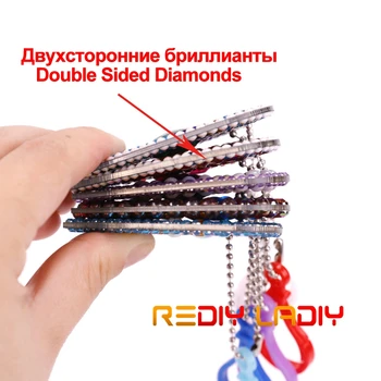 DIY Diamantový přívěšek na Klíče Diamond Malování Cross Stitch Speciální Diamantový Mozaiky Pixel Umění, Hobby A Řemesla Diamond Výšivka