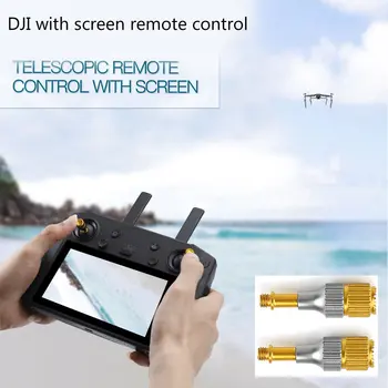 Drone Nastavitelný Dálkový Ovladač Hliníkové Slitiny Kolébkový Stick pro Mavic 2 Pro Vzduch Příslušenství Mini s Displej Ovládání