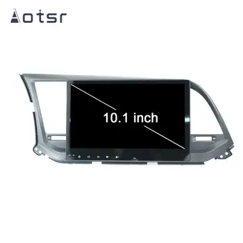 DSP Android 10 Auto GPS DVD Přehrávač Pro Hyundai Elantra 2016-2018 Auto Stereofonní Rádio Multimediální Přehrávač HeadUnit Recorder