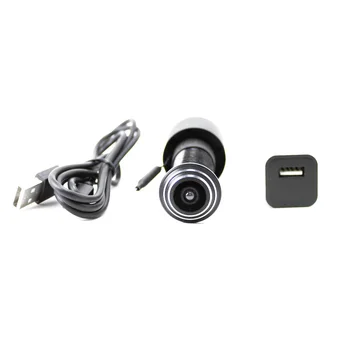 Dveře Oko Díra Bezpečnostní 2mp HD 2.1 mm Objektiv Široký Úhel FishEye CCTV, Sítě Mini Kukátkem Wi-fi Fotoaparátu P2P TF Karty