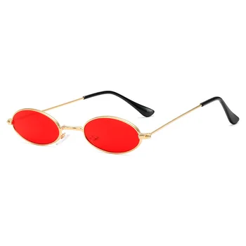 Dámské sluneční Brýle vogue Oválné Brýle Vintage Muži 90. let Americký Styl Černé Růžové Čočky Luxusní Značkové Módní Brýle pro Jízdu