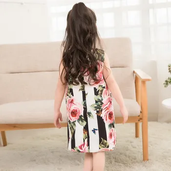 Děti Princezna Šaty Šifón Oblečení Pro Dívky 2019 Dospívající Módní Letní Šaty Pro Dívky Bez Rukávů Děti Kostým Krásné Nosit