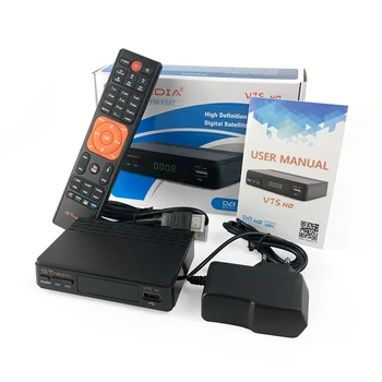 GTMedia V7S HD Satelitní Přijímač DVB-S2 V7S Full HD 1080P+USB WIFI moci freesat Podpora Europe Network Sat TV Box