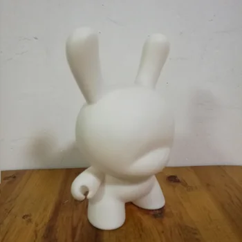 Hot Prodej 8 inch Kidrobot Záchodů DIY Barva PVC Akční Obrázek Bílé Barvy S Opp Taška