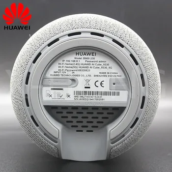 Huawei AI B900 Cube Reproduktor s 4G WiFi Router, 4G LTE, 300Mbps Bezdrátový Router Cat 6 Podpora Band B1/B3/B7/B8/B20/B32/B38
