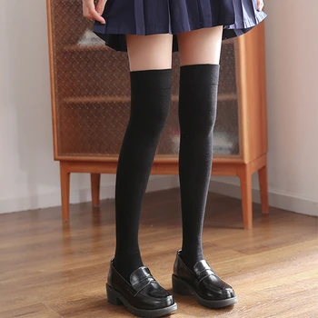 Japonsko Korea JK Sukně Punčochy All-zápas Studenty Pruhované Dlouhé Ponožky Teplé Stehna Vysoké Žena Dlouho podkolenky Pro Dámy, Dívky