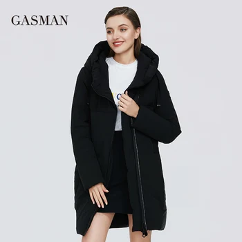 Kdo měří plyn 2020 Nové módní značky tlusté zimní bunda dámská down bunda kabát ženy Ženské kvality, s kapucí, Střední délky teplé kabáty 007