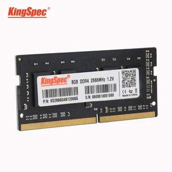 KingSpec memorias RAM ddr4 sodimm 4gb 8gb 16gb 2666mhz 1.2 V 260pin pro Laptop Notebook na Intel RAM componentes dělat computador