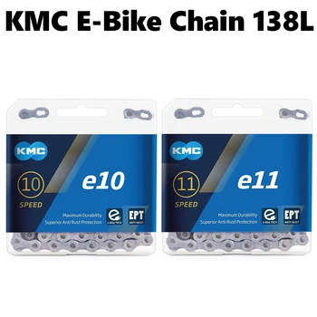 KMC E10/E11 EPT E-Bike 10 Rychlost 11 rychlost řetězu 136 odkaz MTB Silniční kolo 10s/11s Anti-rez řetězy s Chybějící Odkaz