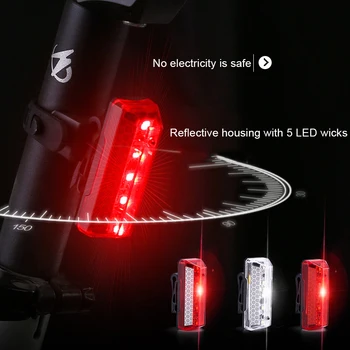 Kolo rearcycle kolo světlo zadní příslušenství LED signál pro dobíjecí světlomet Ocas usb Pro vodotěsné Bezpečnost Varování