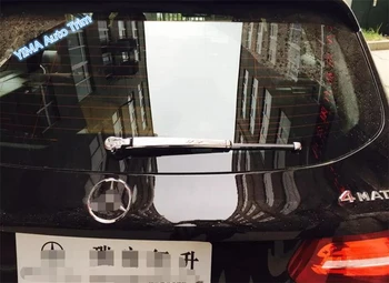 Lapetus Chrome Stěrače Zadního Okna Deska Krycí Lišta Sada Exteriér Kit Fit Pro Mercedes-Benz GLC X253 glc300 2016 - 2019 ABS