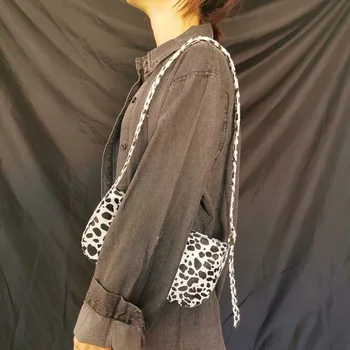 Leopard Crossbody Tašky Pro Ženy 2020 Lady Kabelka Organizátor Tašky Sac Femme Podpaží Bageta Straně Tašky Značkové Tašky Přes Rameno
